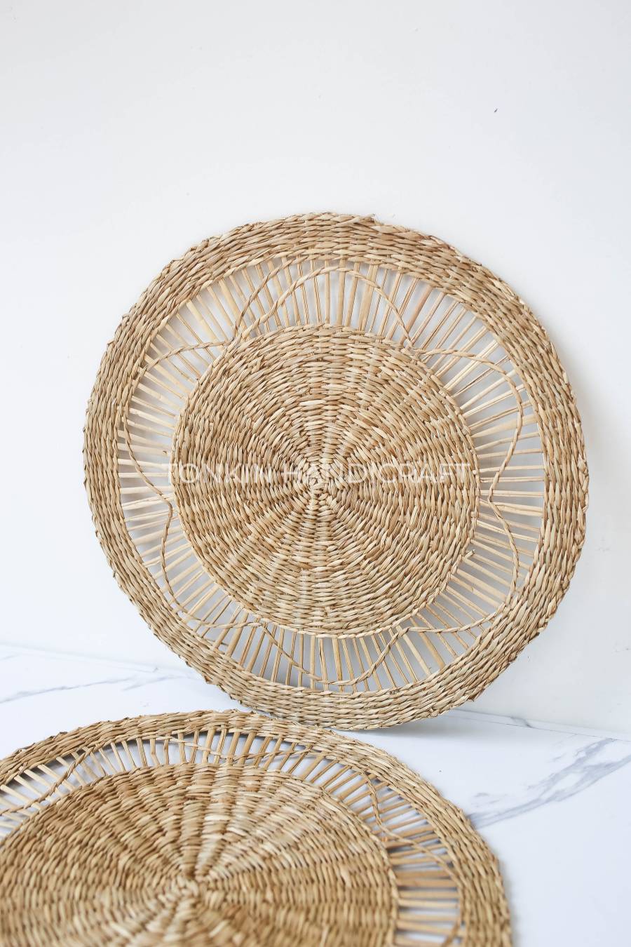 Woven Seagrass Placemats Round Wicker Placemat