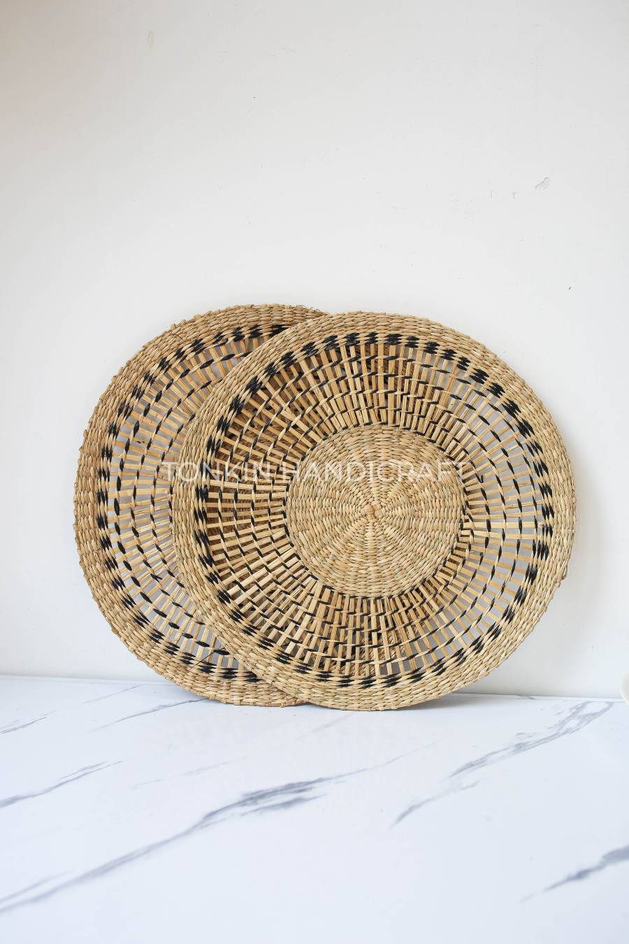 Set of 2 Lann Placemat & Wall Basket - TONKIN HANDICRAFT