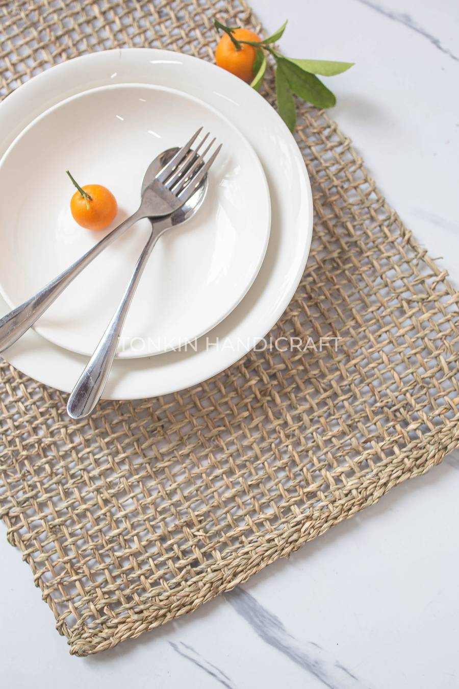 Rectangle Rattan Handmade Placemat