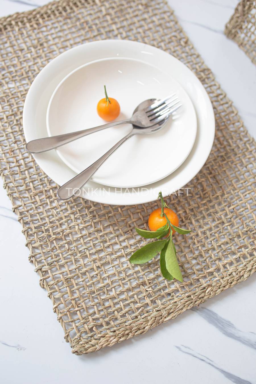 Rectangle Rattan Handmade Placemat