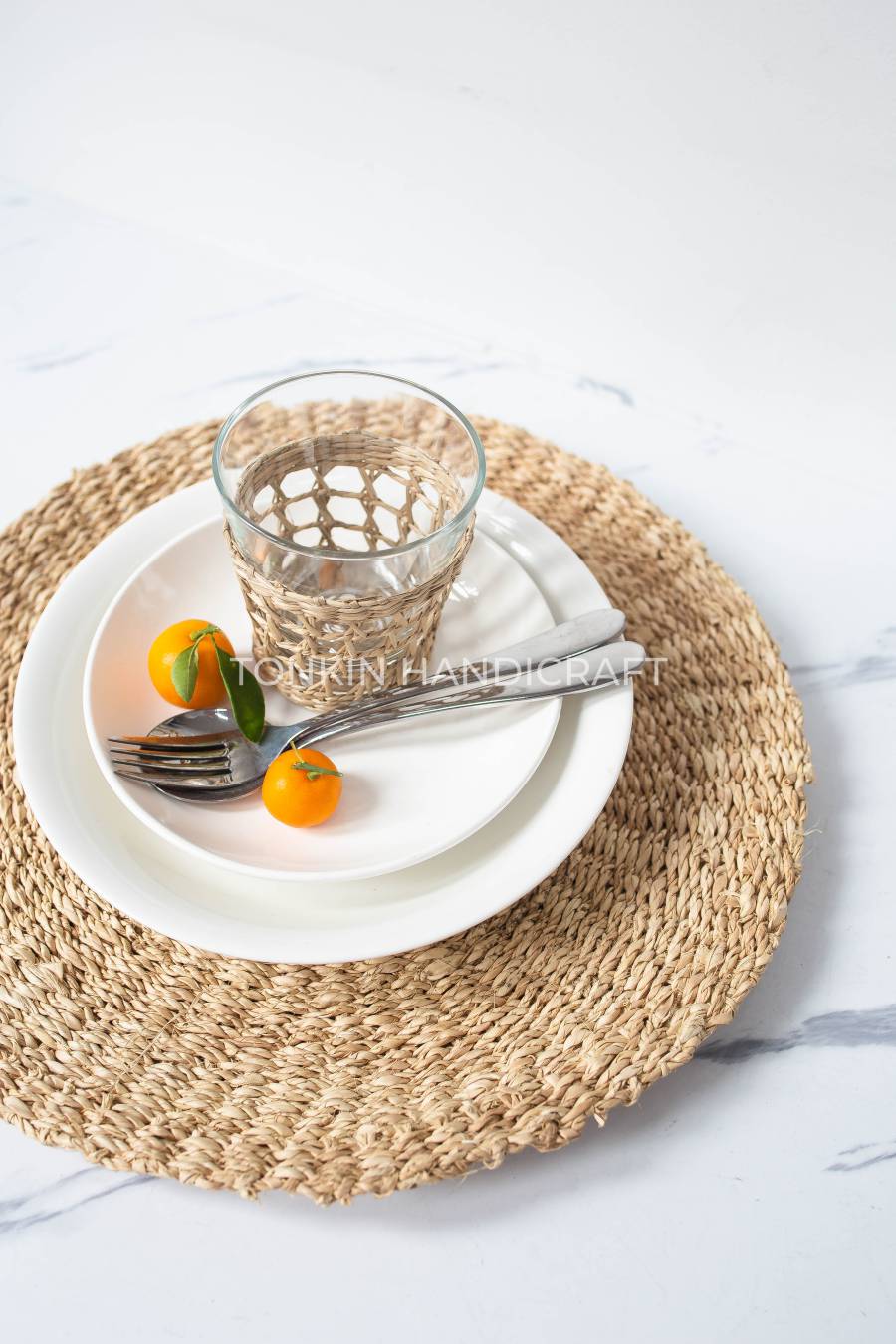 Woo Round Wicker Placemat