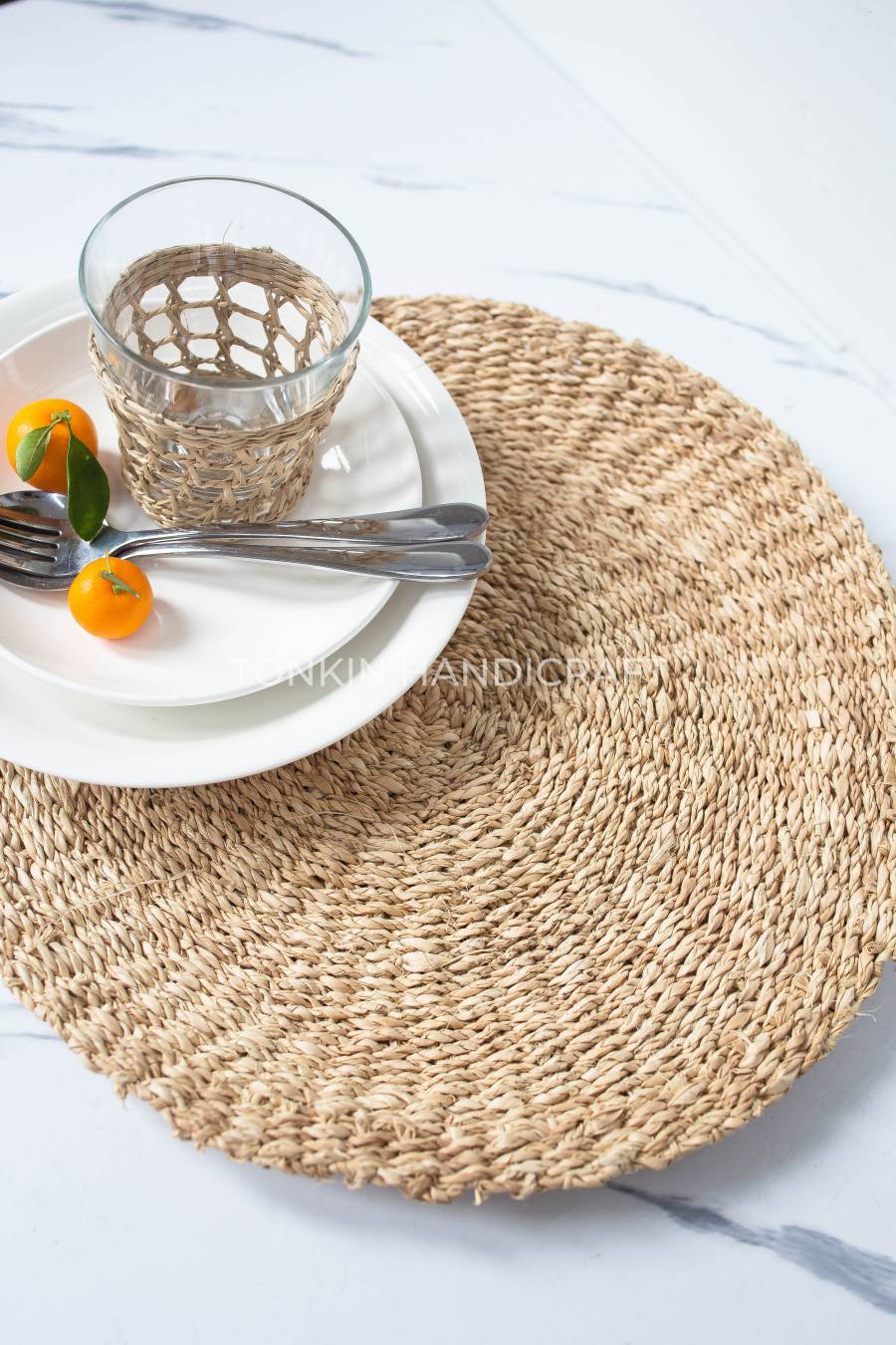 Woo Round Wicker Placemat