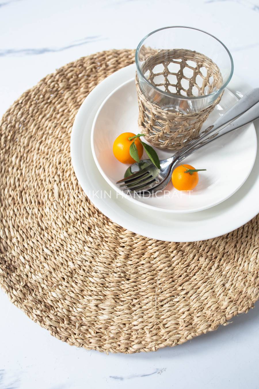 Woo Round Wicker Placemat