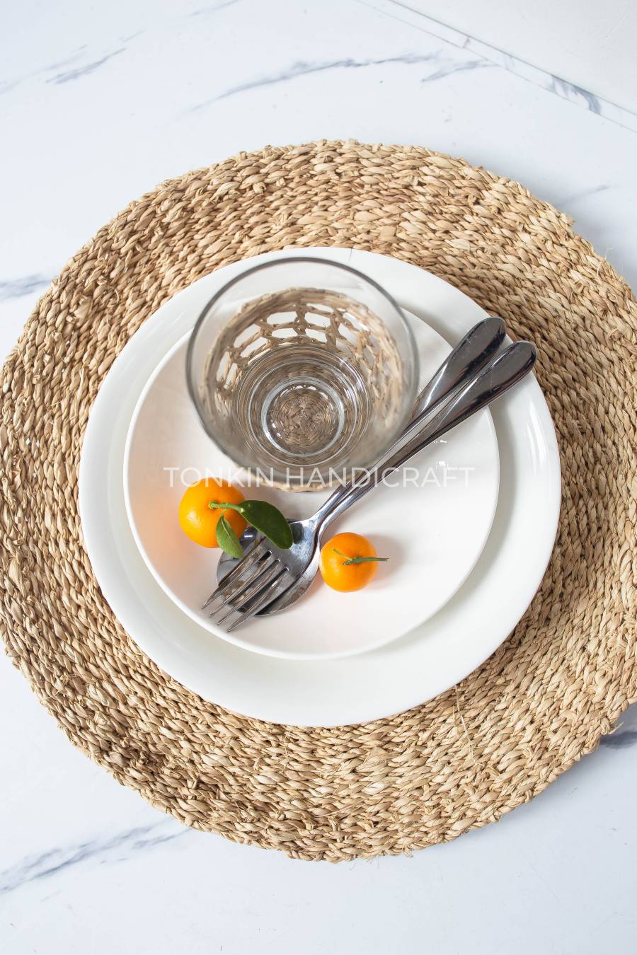 Woo Round Wicker Placemat