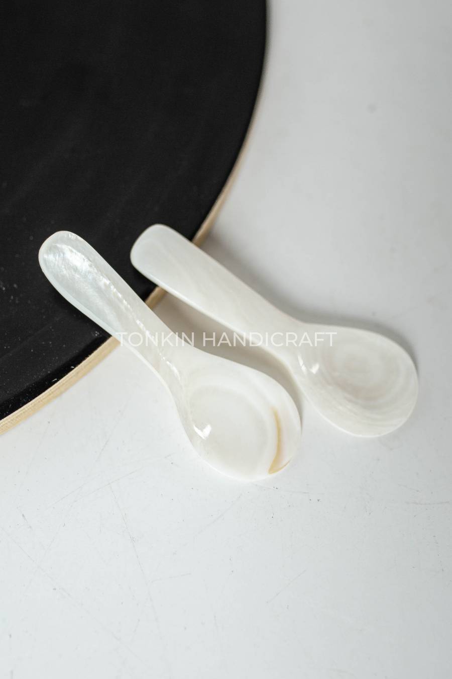 Blum Mother of Pearl Seashell Spoon