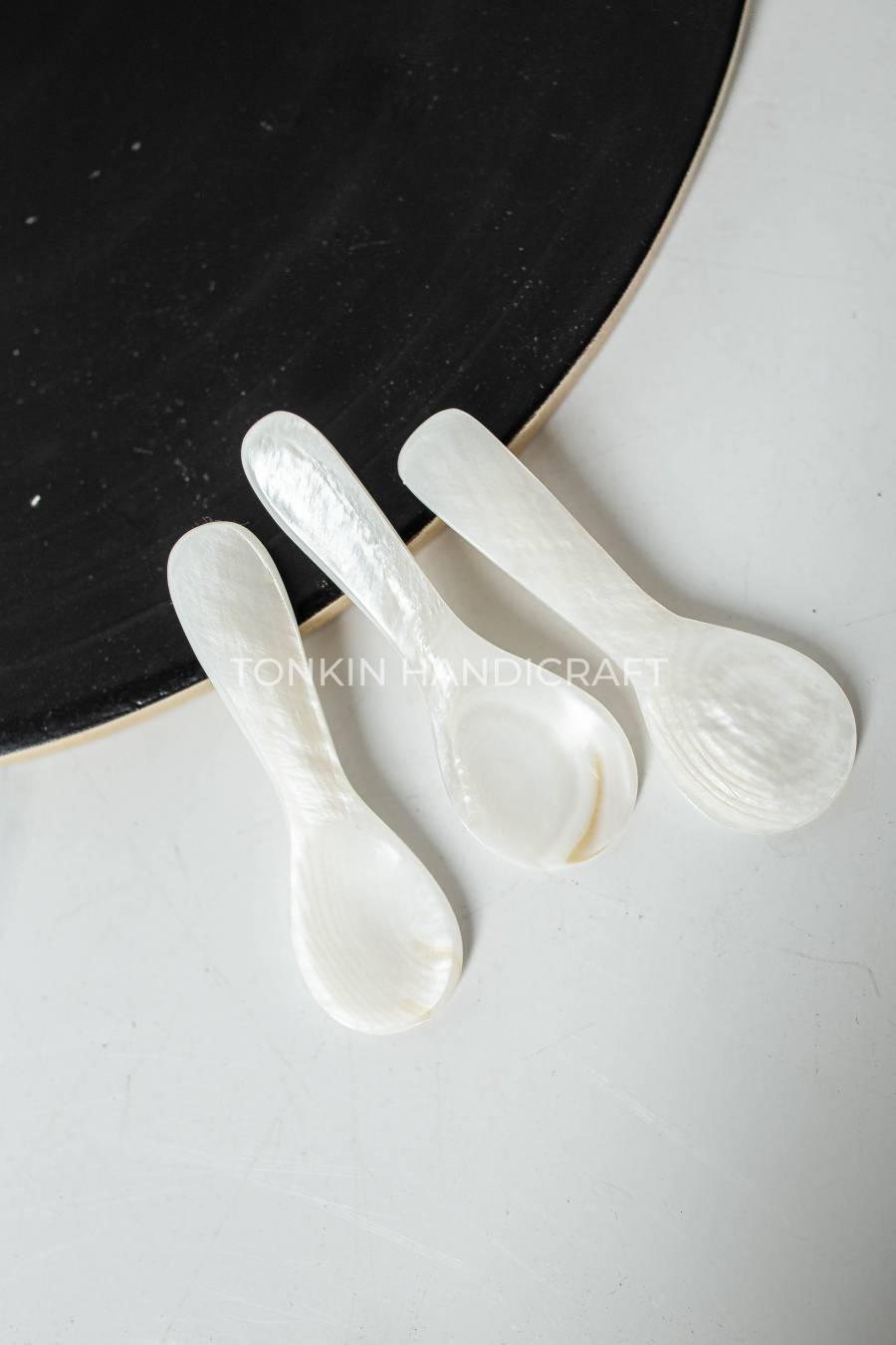 Blum Mother of Pearl Seashell Spoon