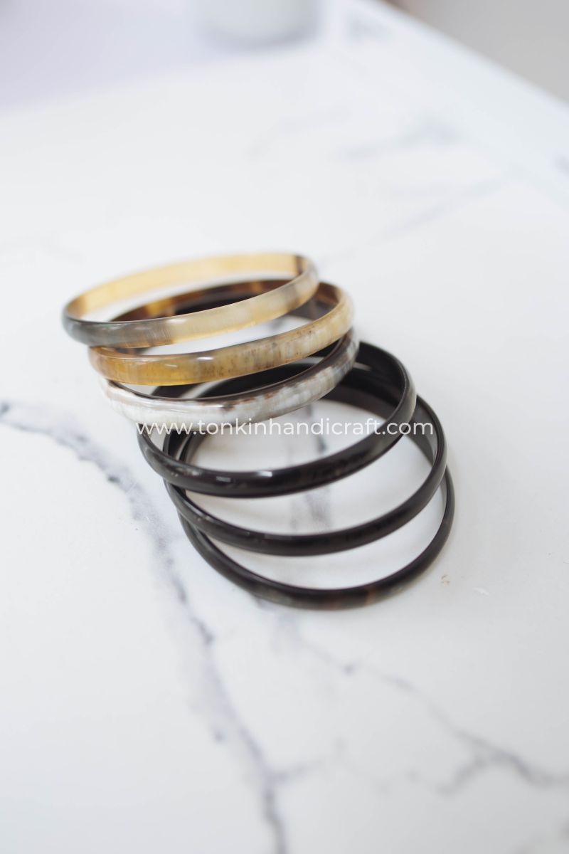 Horn Cuff Bangle Bracelet