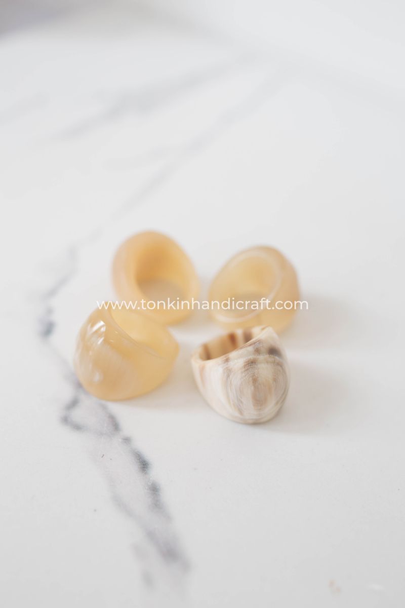 Buffalo Horn Chunky Ring