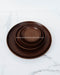 Round Wooden Plate for mom | Natural Wood Plate for Sushi - TONKIN HANDICRAFT