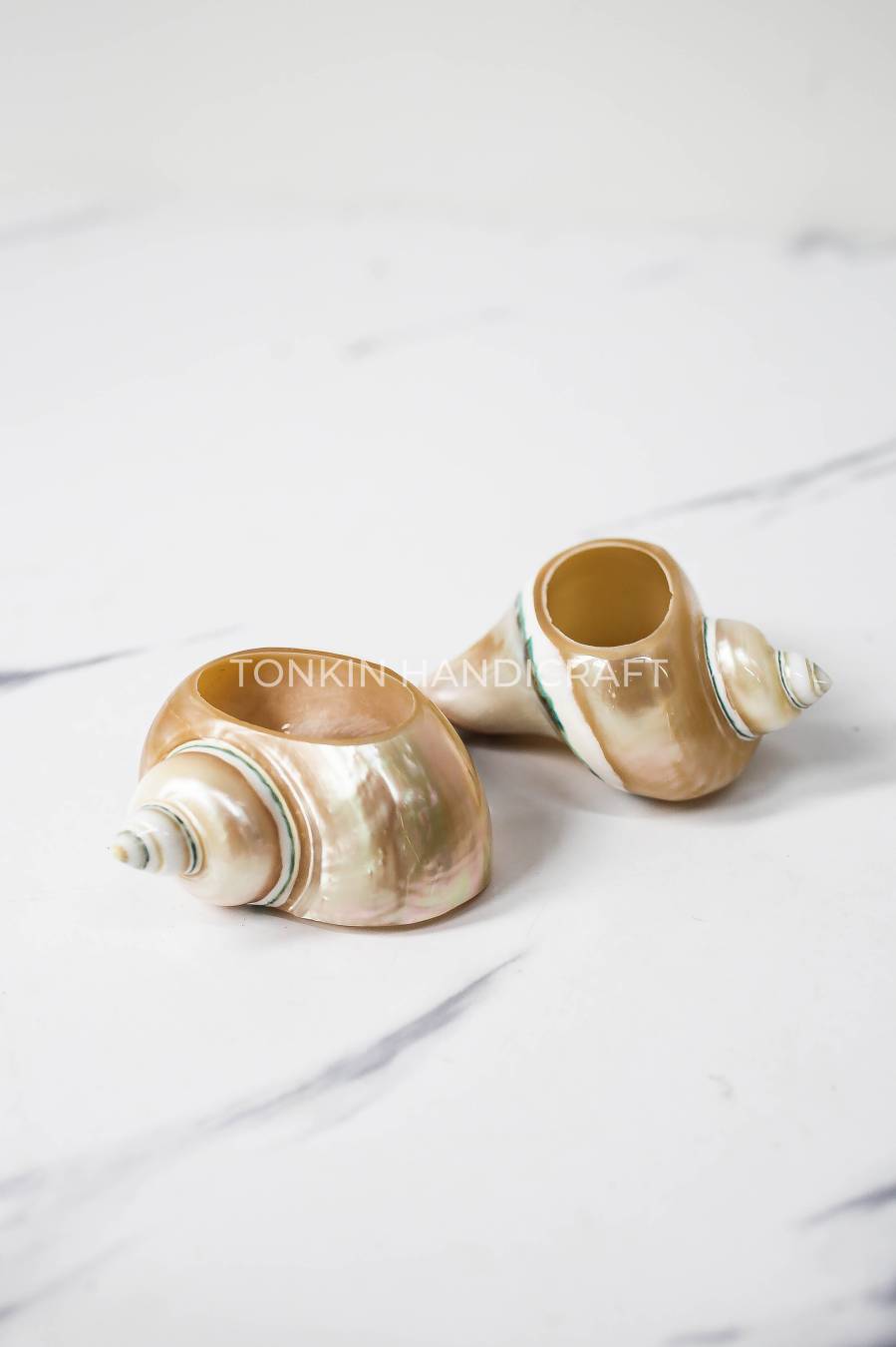 Set of 2 Seashell Napkin Ring