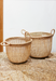 Set of 2 Floppy Seagrass Baskets - TONKIN HANDICRAFT