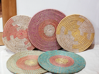 Seagrass weaving handmade Placemat - TONKIN HANDICRAFT