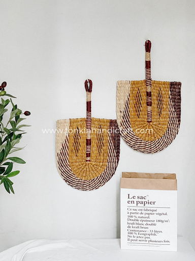 Wicker Wall-hanging Fan - TONKIN HANDICRAFT