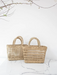 Bin Seagrass natural weave Baskets with handle for Baby - TONKIN HANDICRAFT