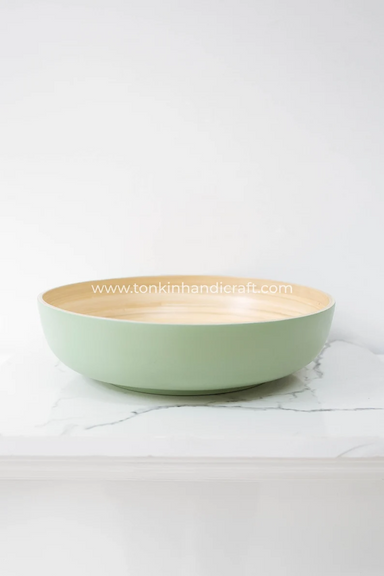 Spun Bamboo Bowl - TONKIN HANDICRAFT