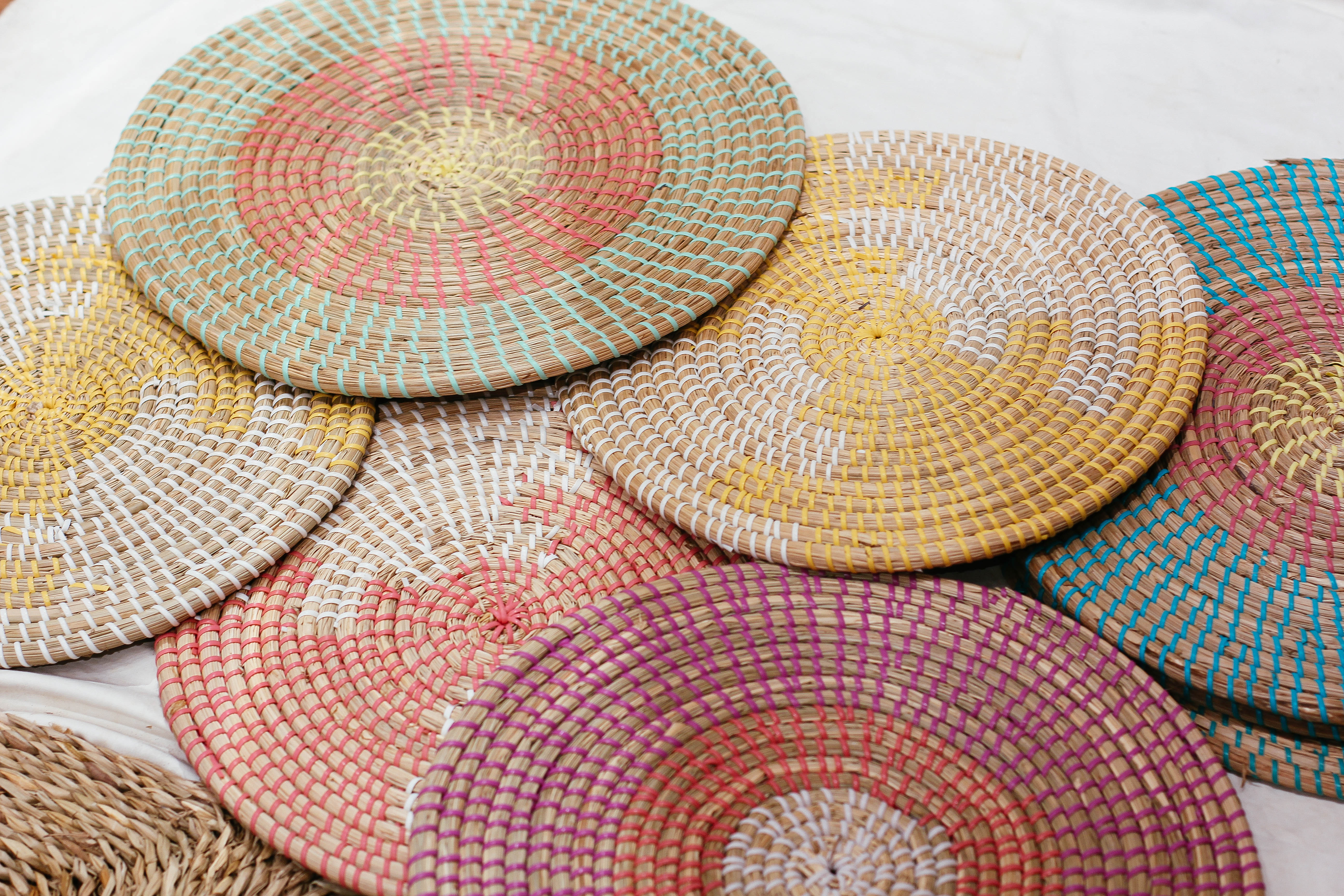 Seagrass weaving handmade Placemat - TONKIN HANDICRAFT