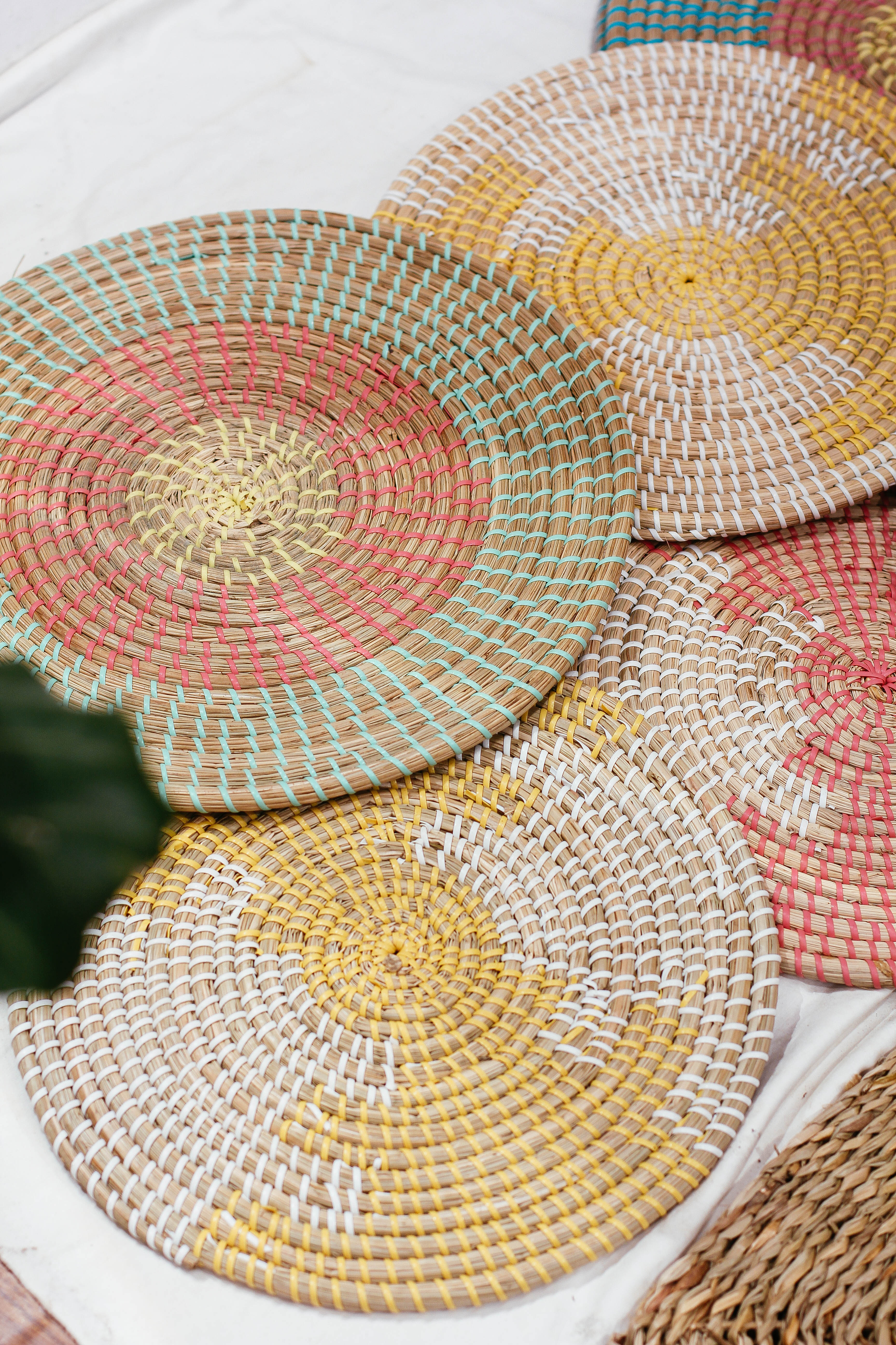 Seagrass weaving handmade Placemat - TONKIN HANDICRAFT