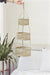 Seagrass Hanging fruit 3-tiers basket - TONKIN HANDICRAFT